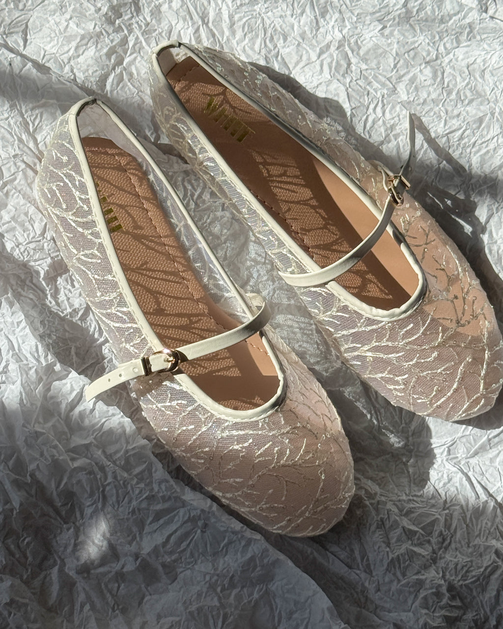 Belle Lace Ballet Flats