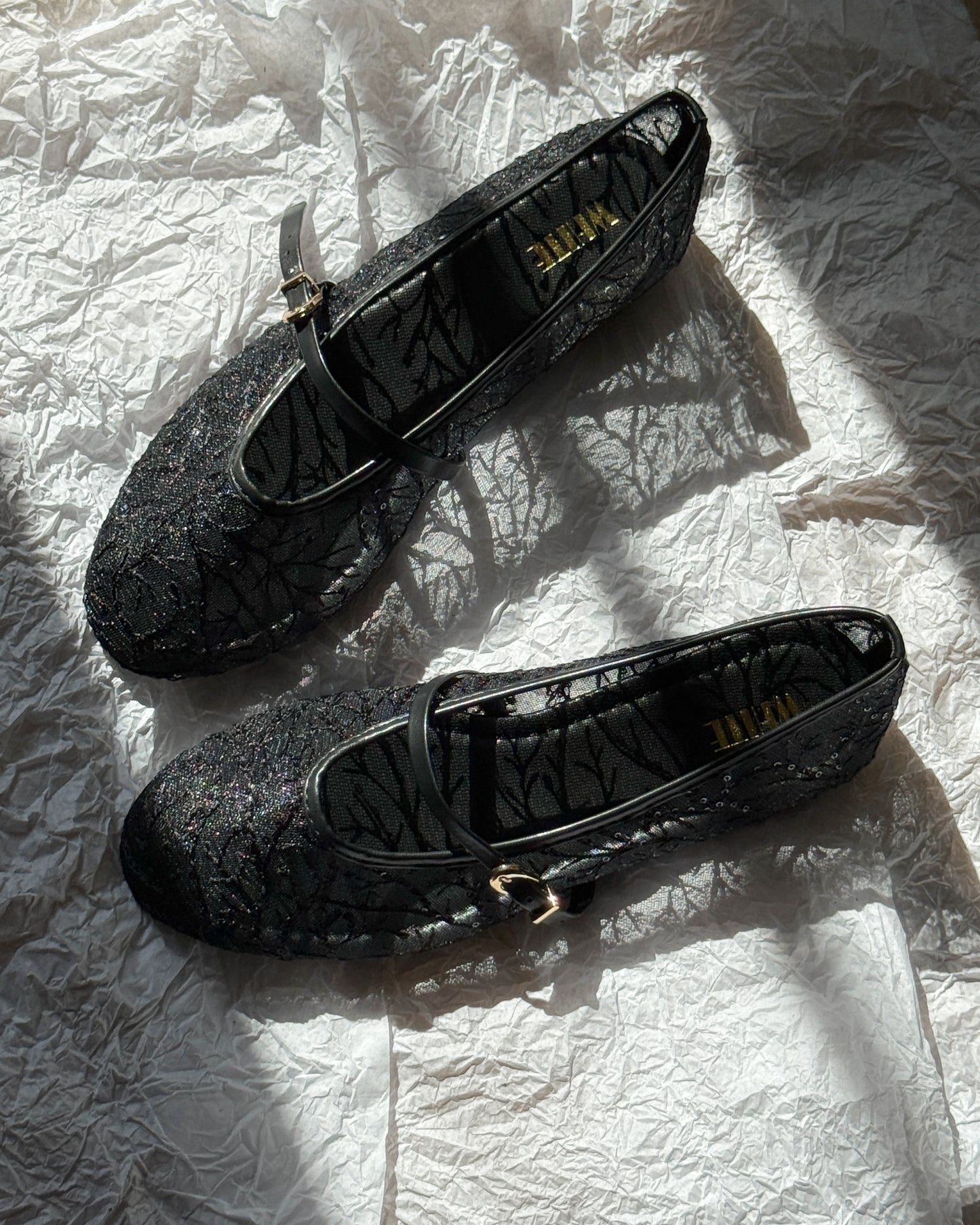 Belle Lace Ballet Flats