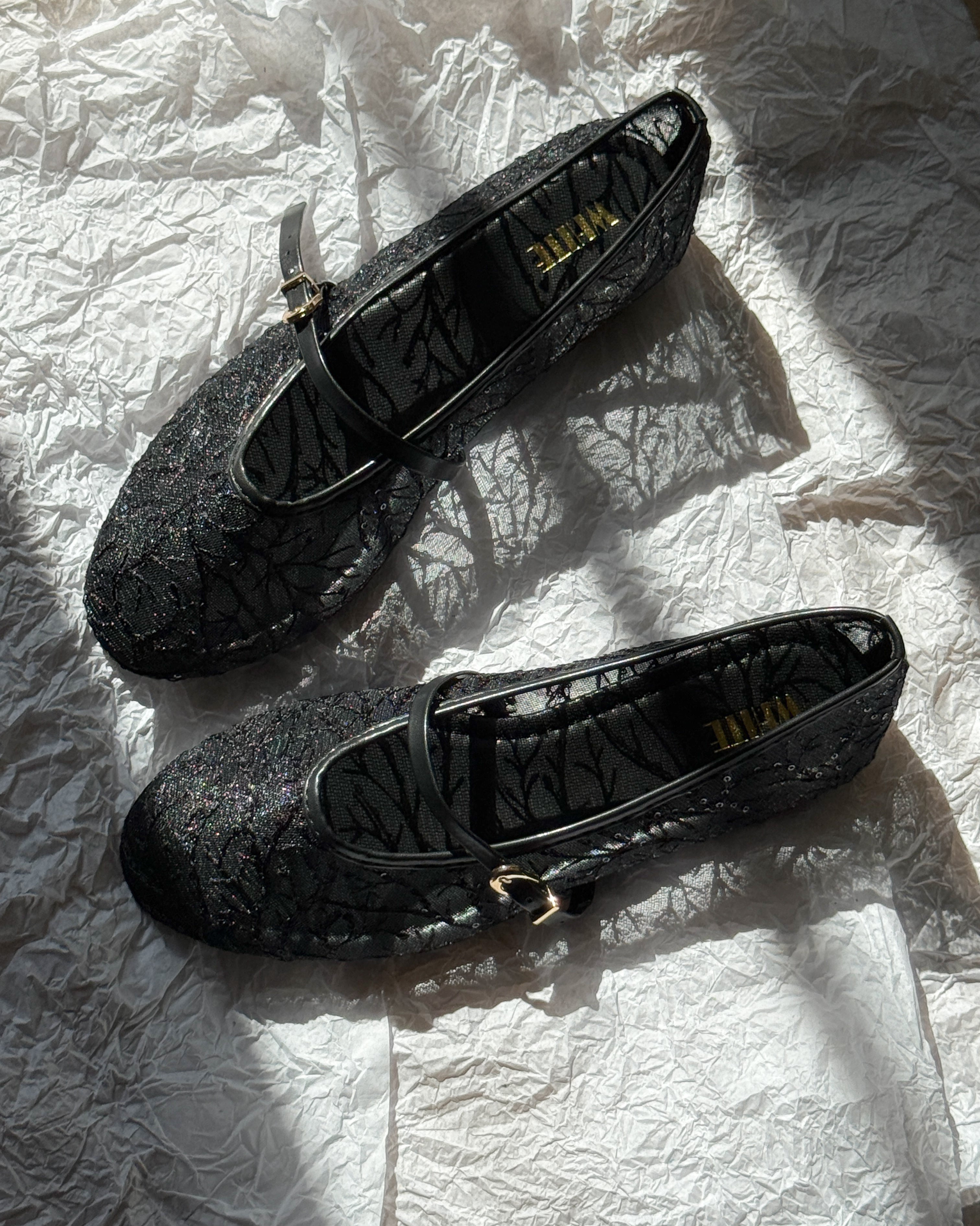 Belle Lace Ballet Flats