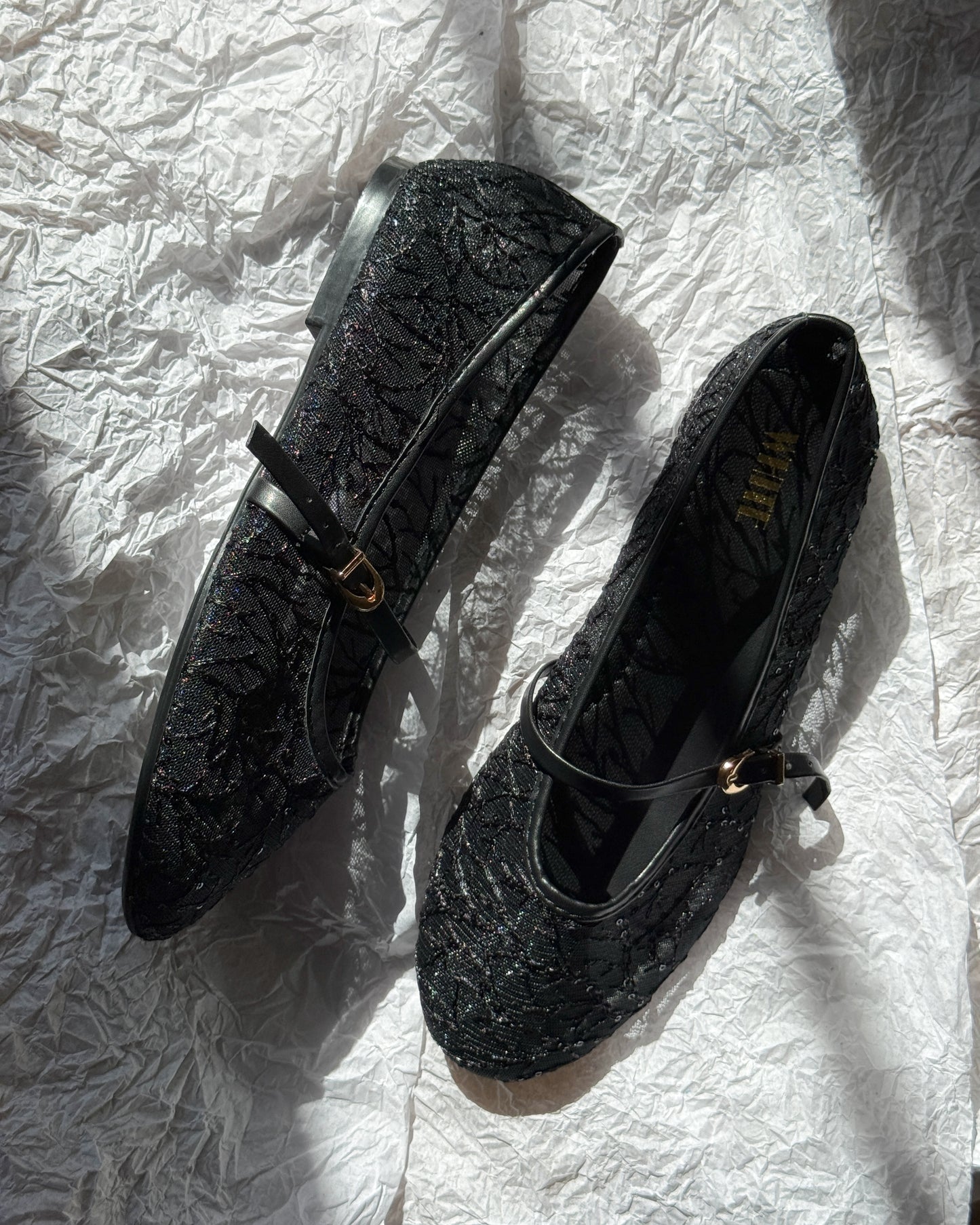 Belle Lace Ballet Flats