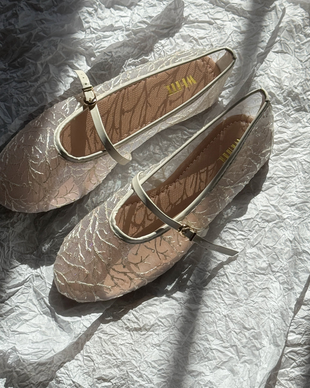 Belle Lace Ballet Flats