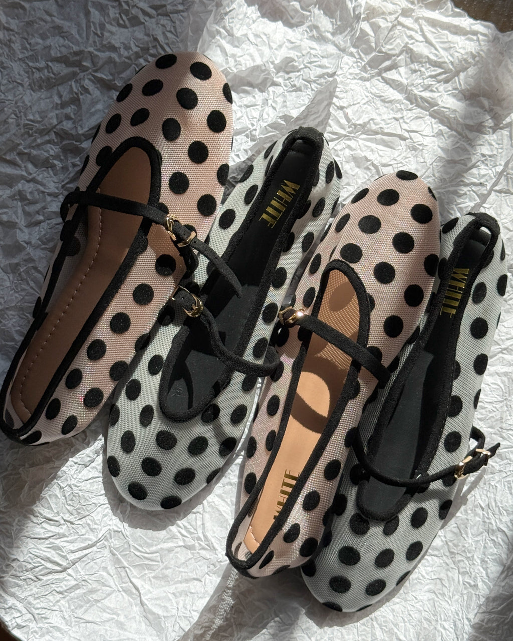 Belle Lace Ballet Flats