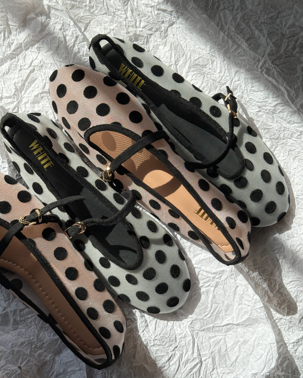 Belle Lace Ballet Flats