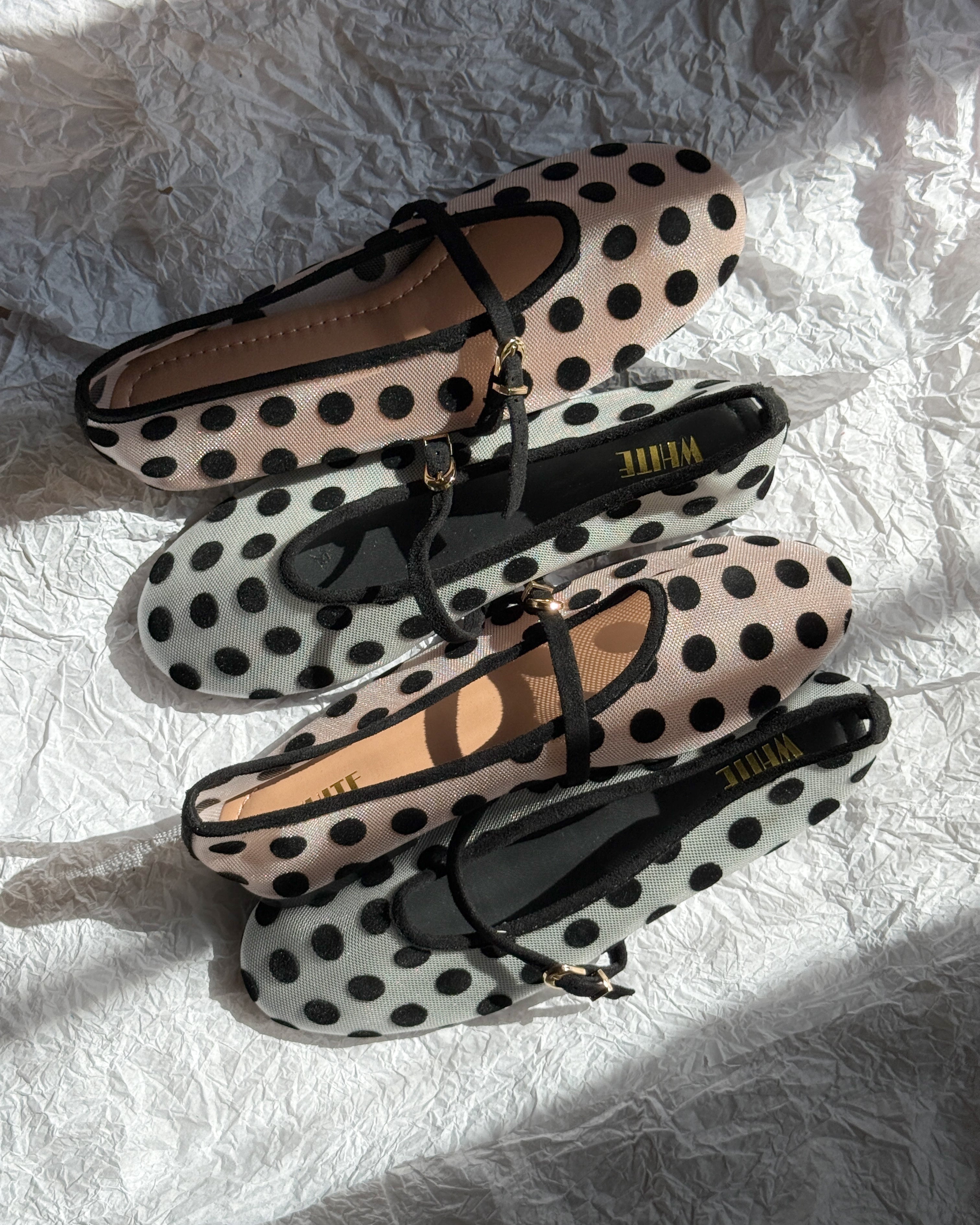 Belle Lace Ballet Flats