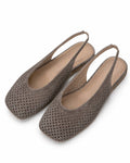 Luna Woven Slingback Flats