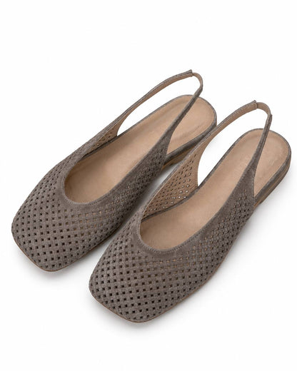 Luna Woven Slingback Flats