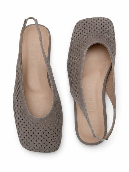Luna Woven Slingback Flats