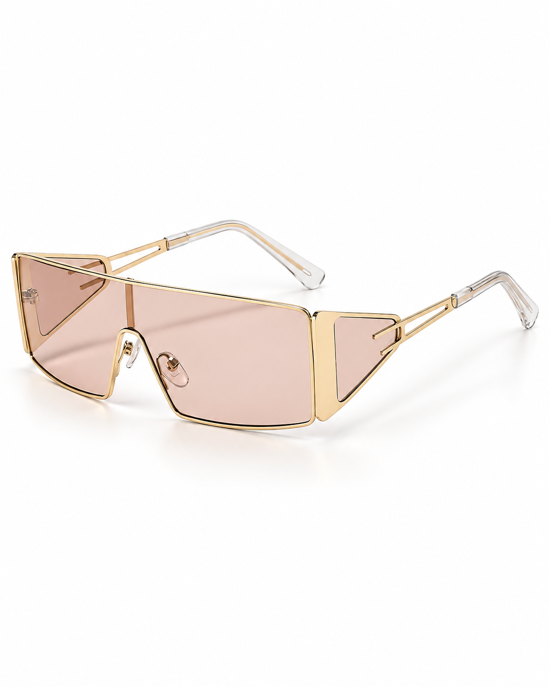Geometric Shield Sunglasses