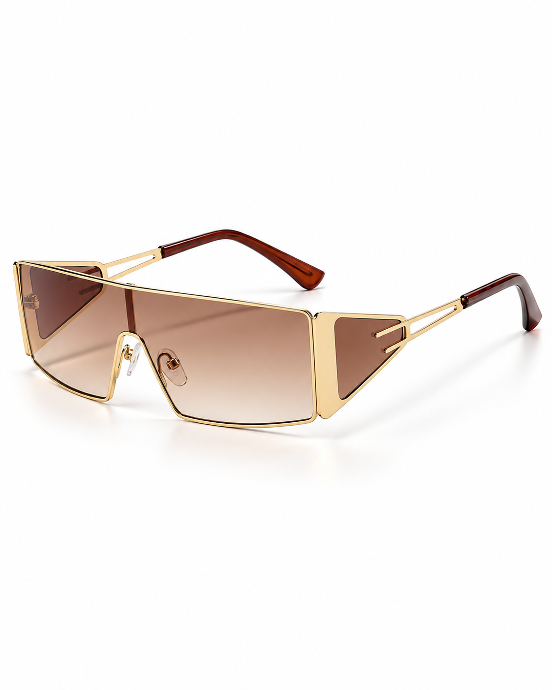 Geometric Shield Sunglasses