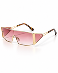 Geometric Shield Sunglasses