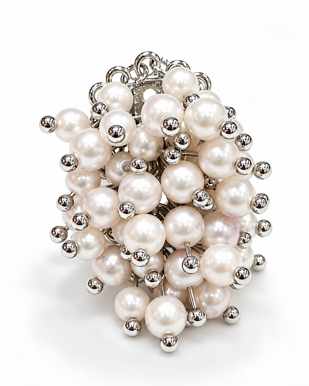 Pearl Cluster Statement Ring