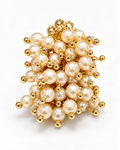 Pearl Cluster Statement Ring