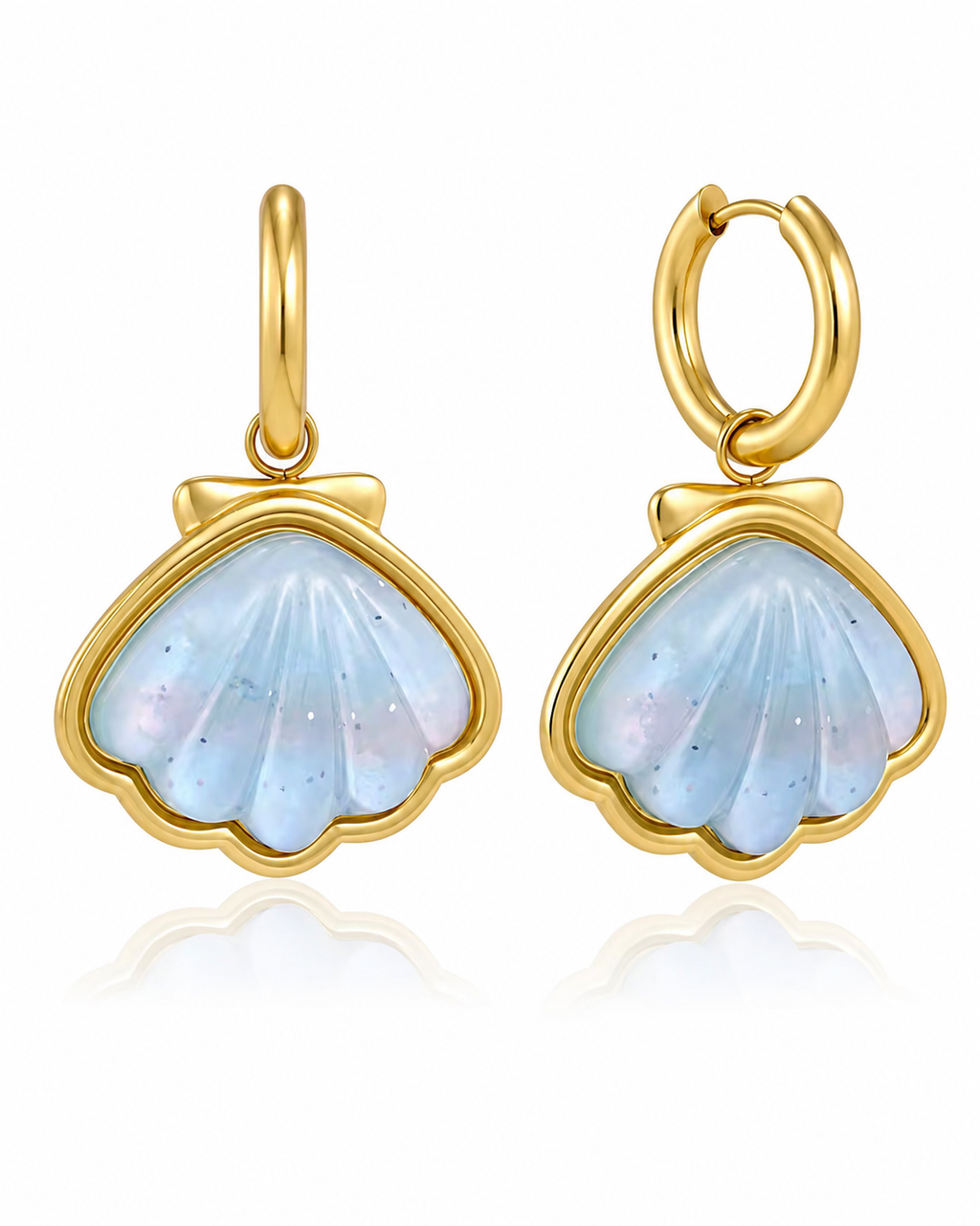 Marina Shell Drop Earrings