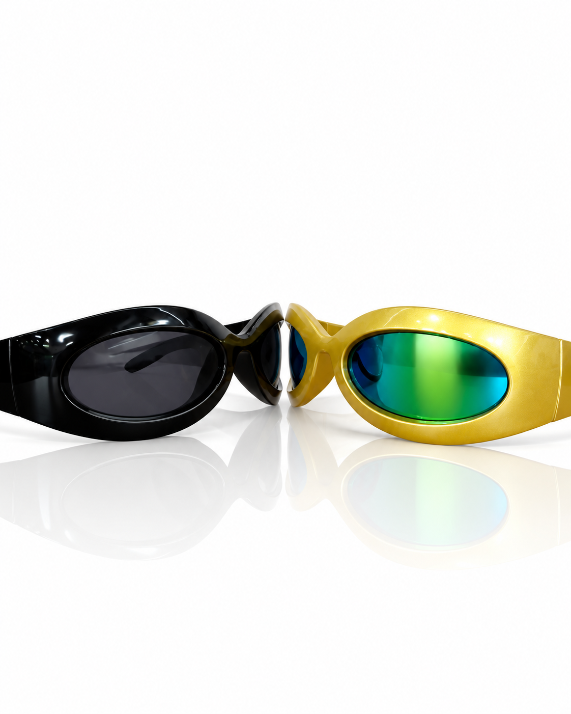 Futuristic Oval Sunglasses