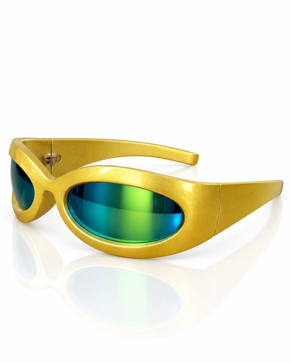 Futuristic Oval Sunglasses