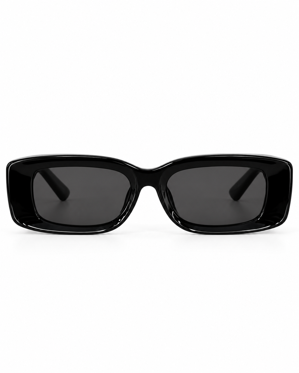 Retro Chunky Rectangle Sunglasses