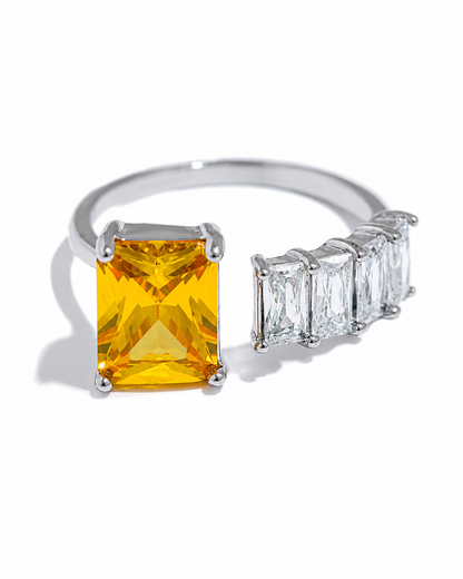 Aurora Radiance Open Ring