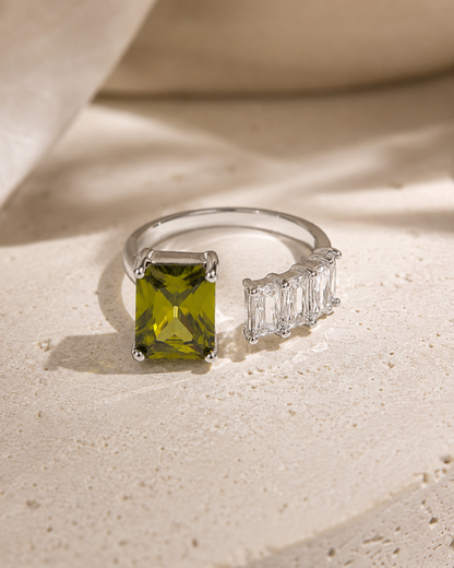 Aurora Radiance Open Ring
