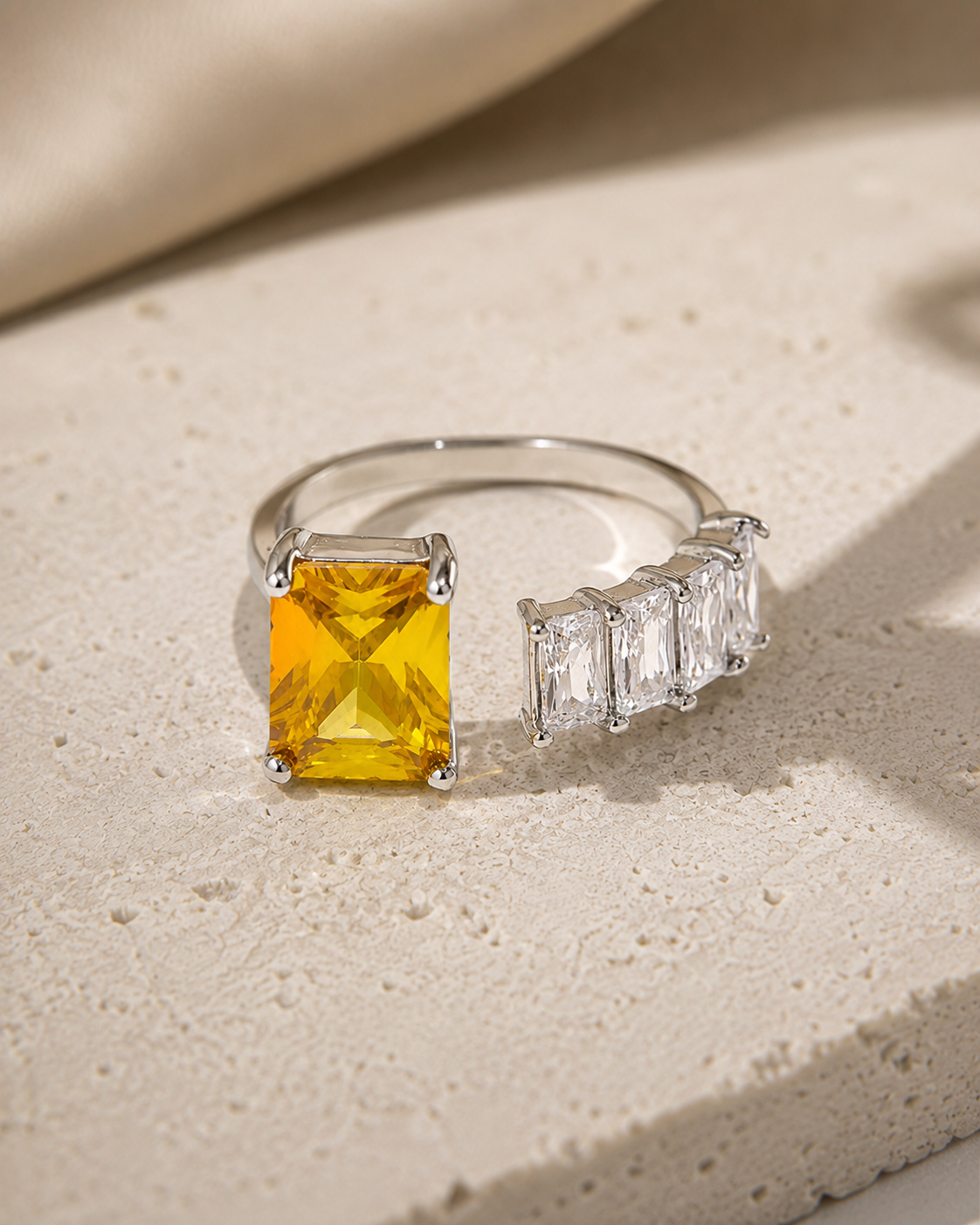 Aurora Radiance Open Ring