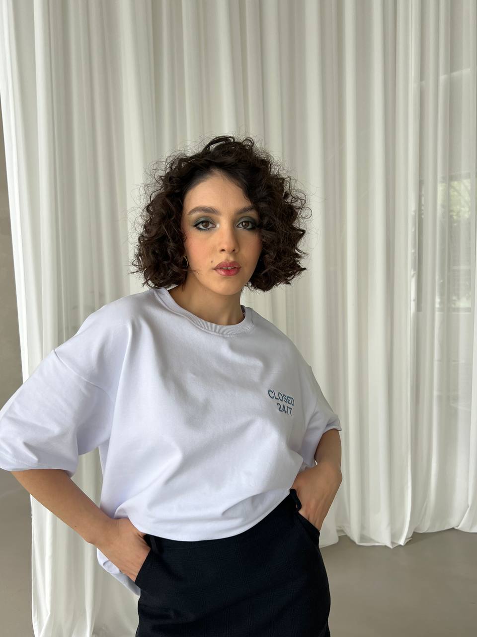 Oversized Cotton T-Shirt 24/7