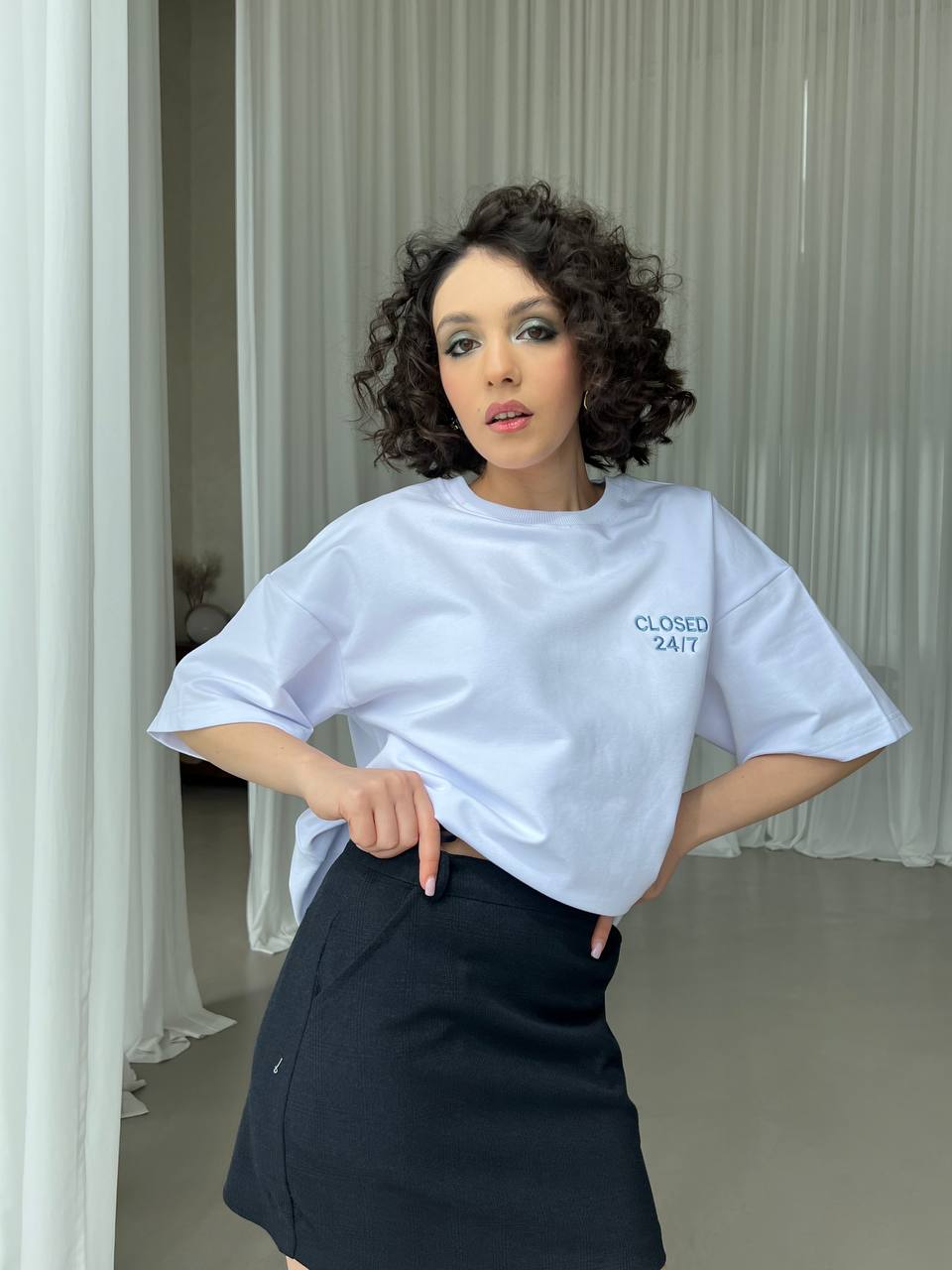 Oversized Cotton T-Shirt 24/7