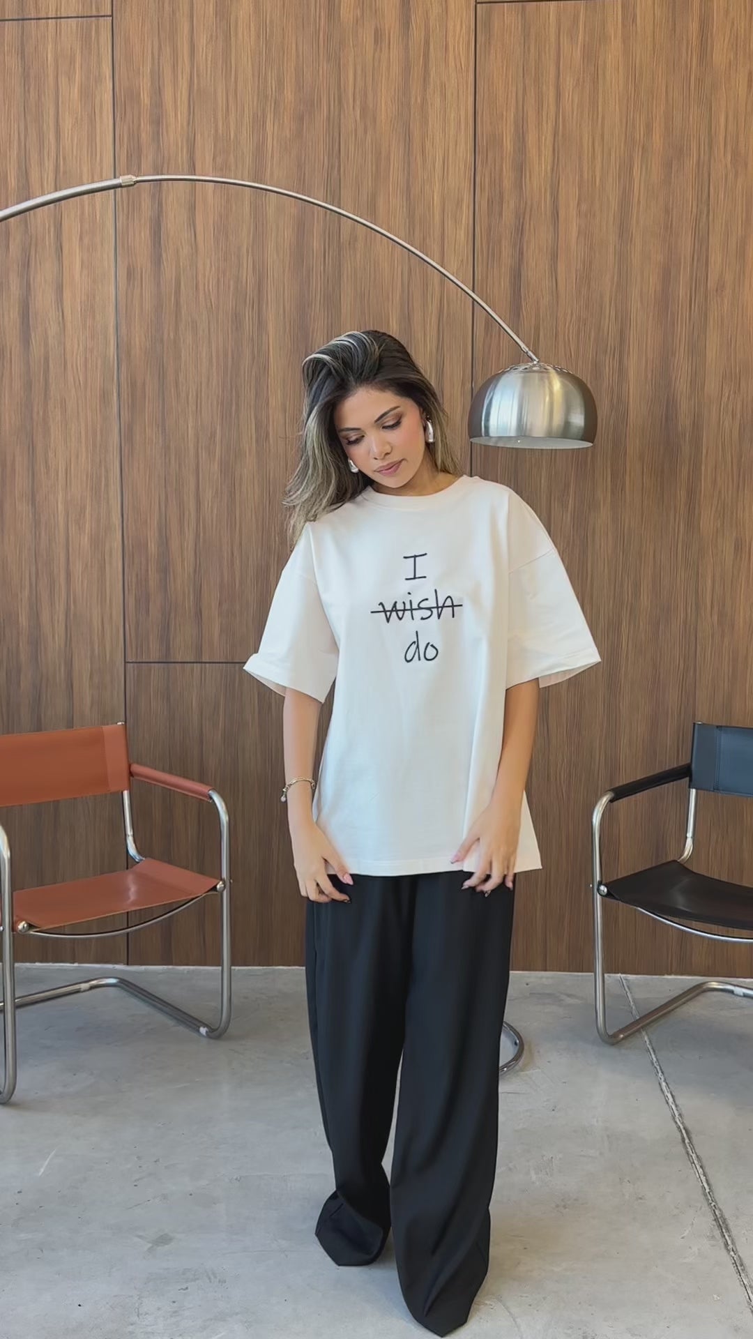 Oversized Cotton I WISH DO