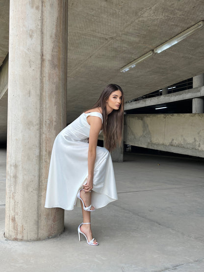 Basic midi dress - White Store Armenia