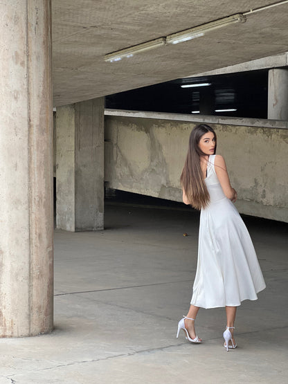 Basic midi dress - White Store Armenia