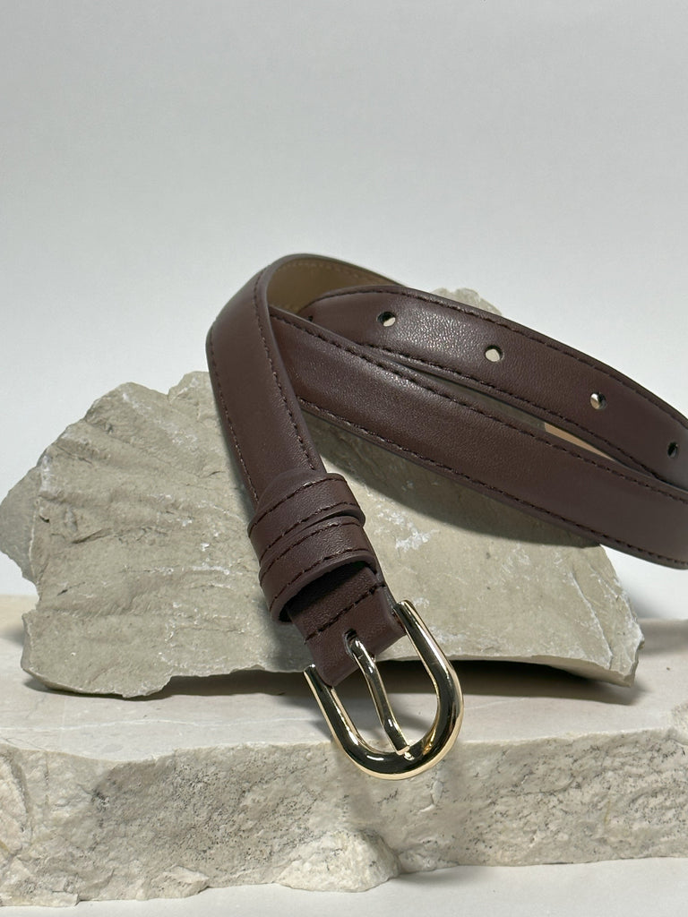 Belt with regular buckle - White Store Armenia