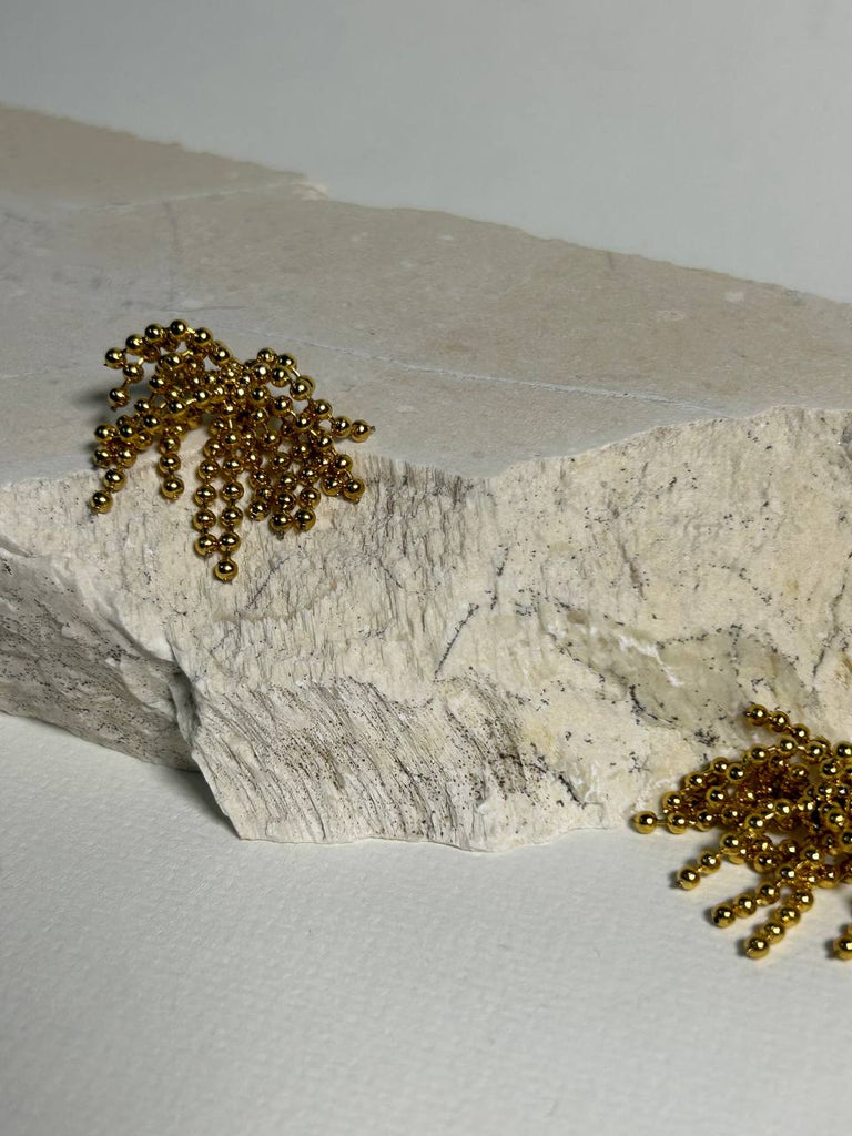Gold earrings - White Store Armenia
