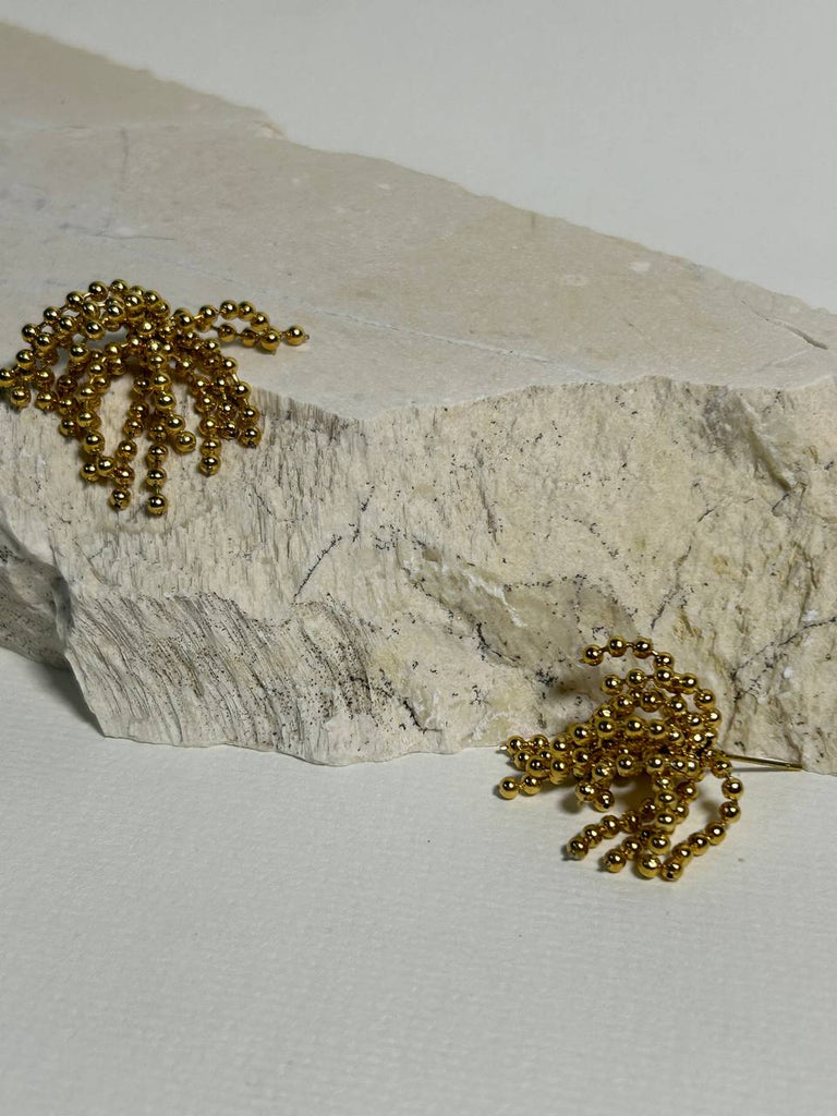 Gold earrings - White Store Armenia