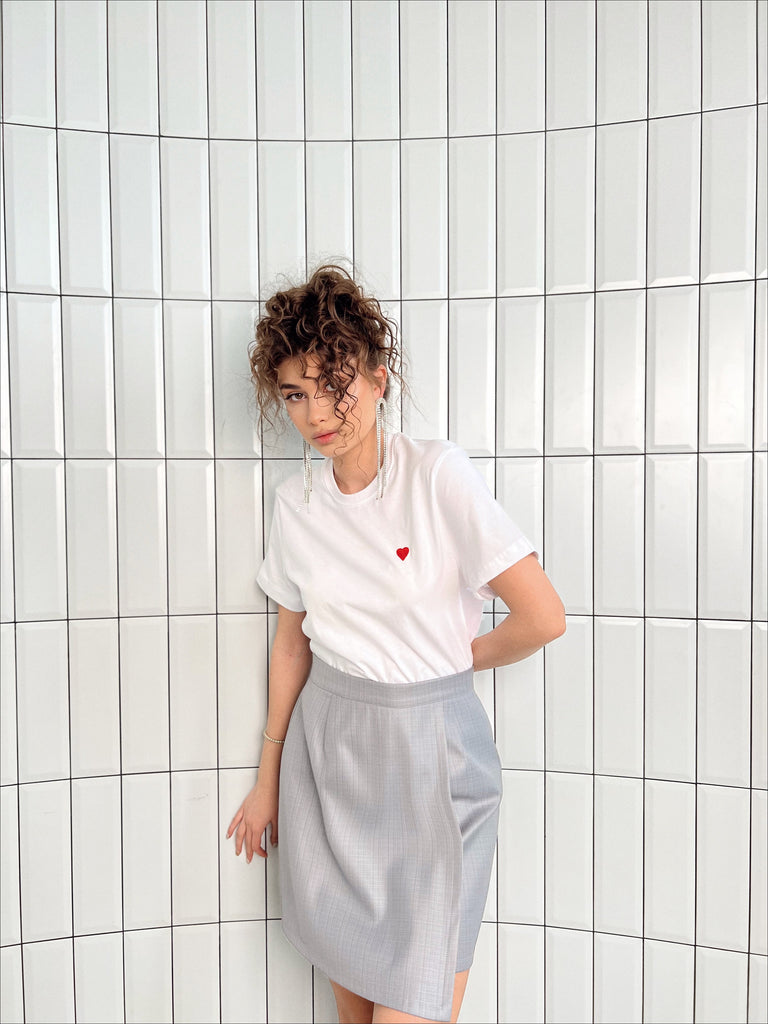 Heart T-shirt - White Store Armenia