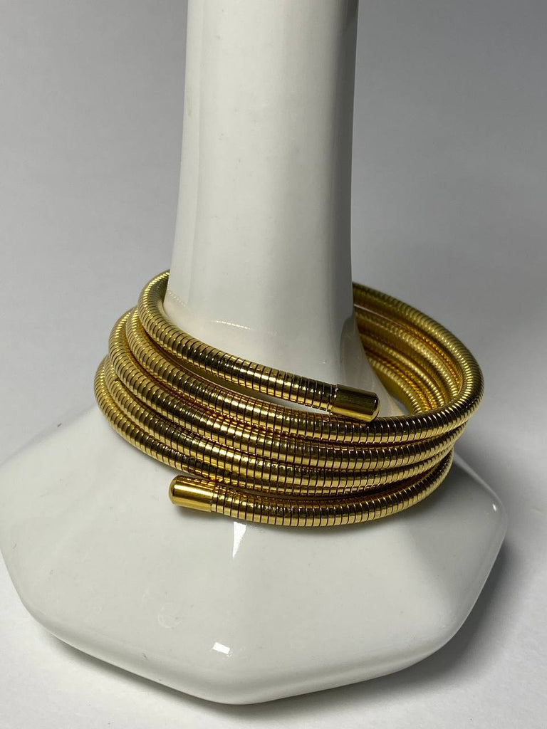 Metallic winding bracelet - White Store Armenia