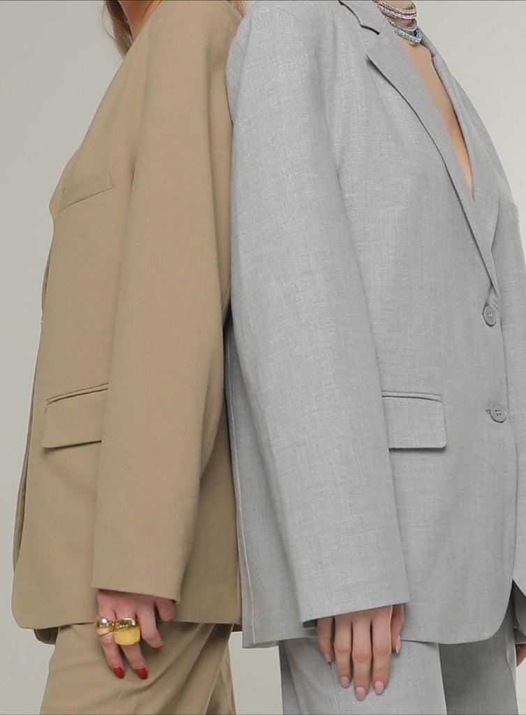 Oversized suit blazer - White Store Armenia