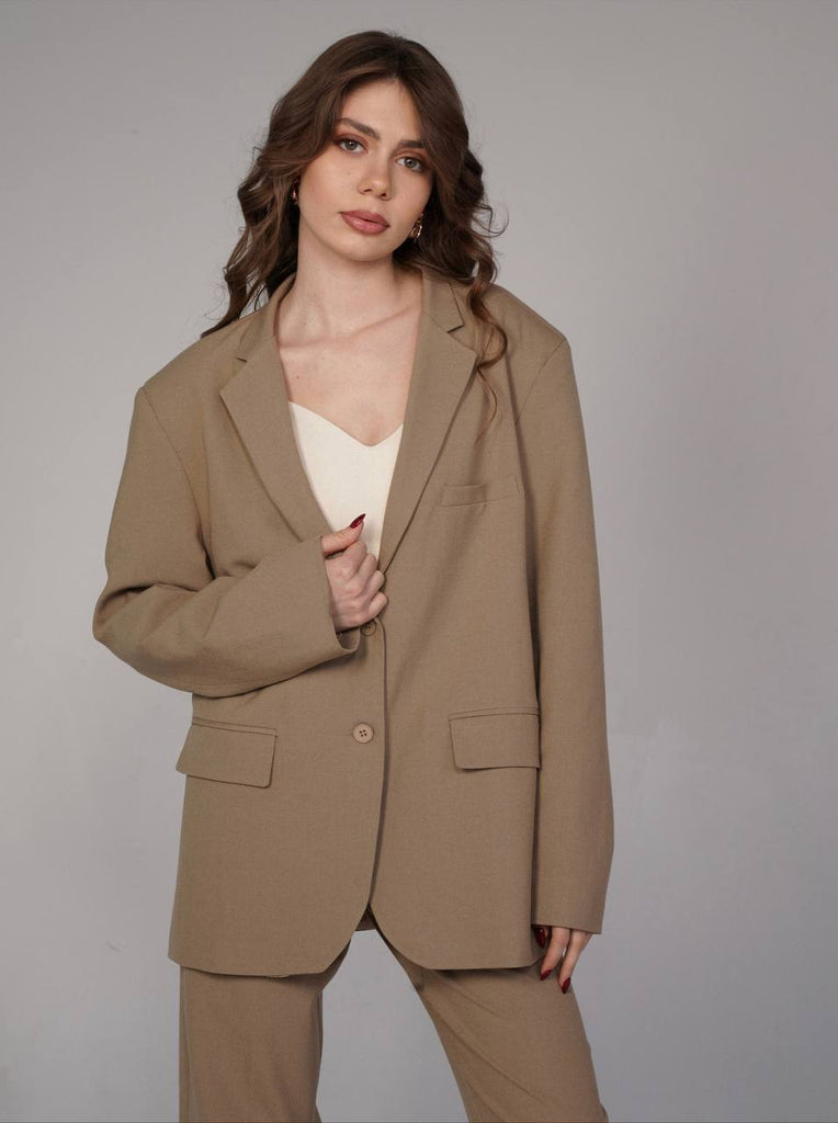 Oversized suit blazer - White Store Armenia
