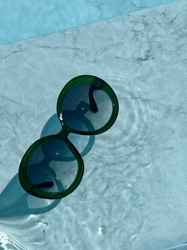 Round frame sunglasses - White Store Armenia
