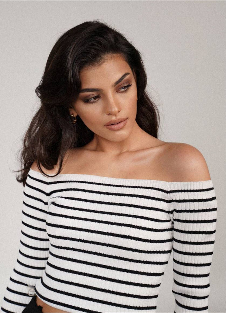 Striped blouse - White Store Armenia