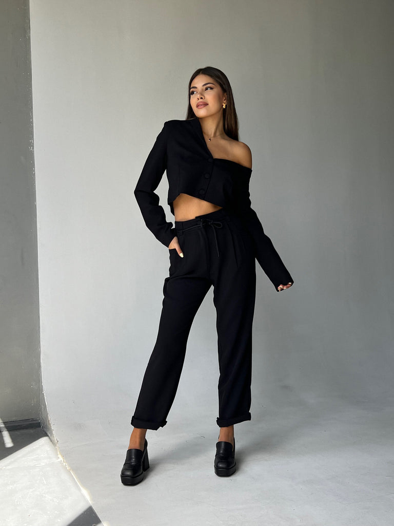 Tie closure pants - White Store Armenia