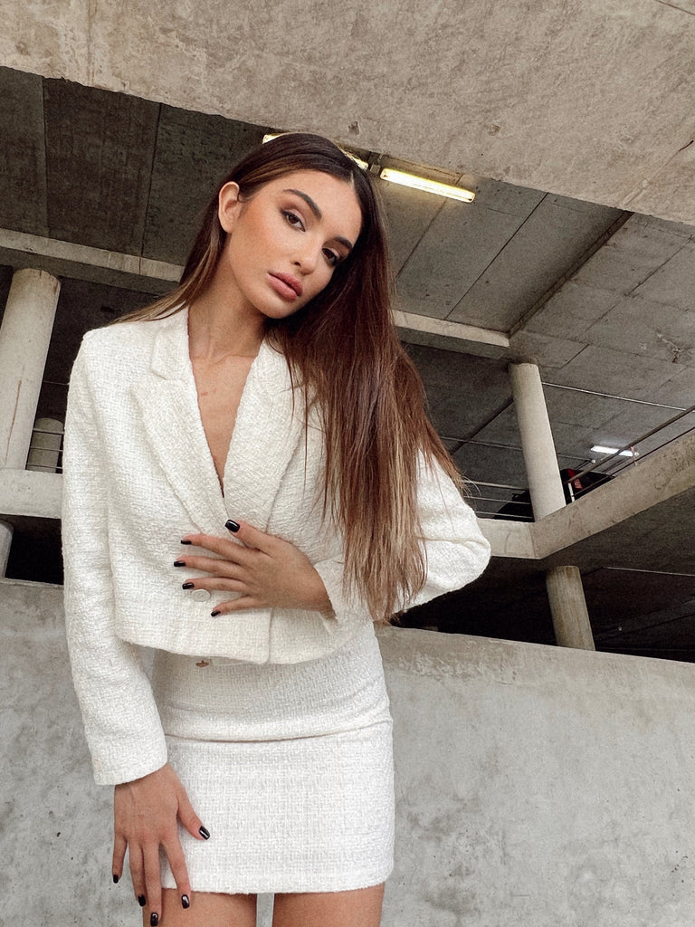 Tweed mini skirt - White Store Armenia
