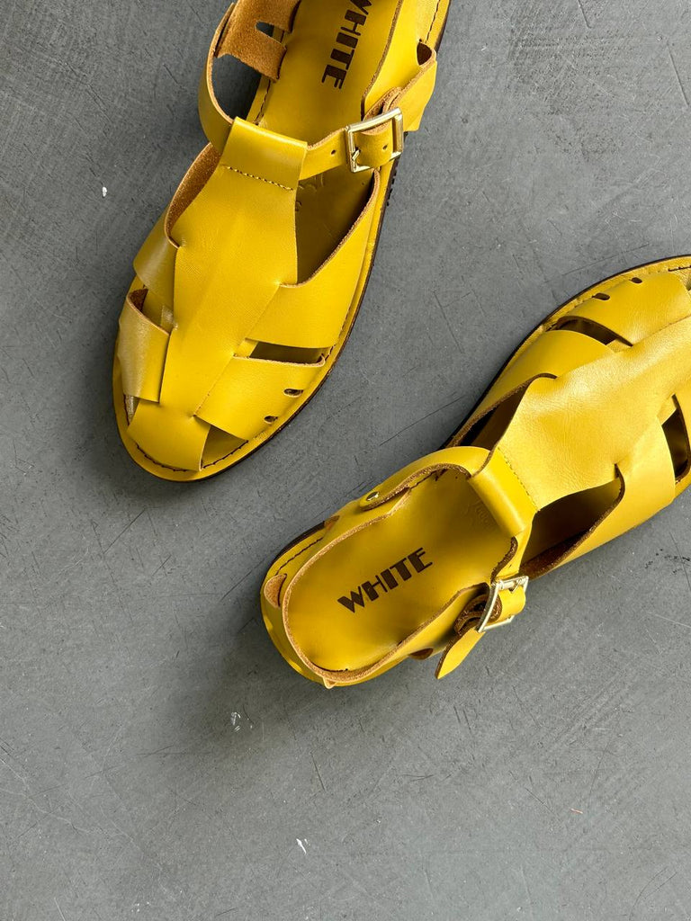 Yellow sandals - White Store Armenia
